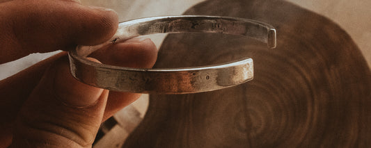 Forged with recycled silver