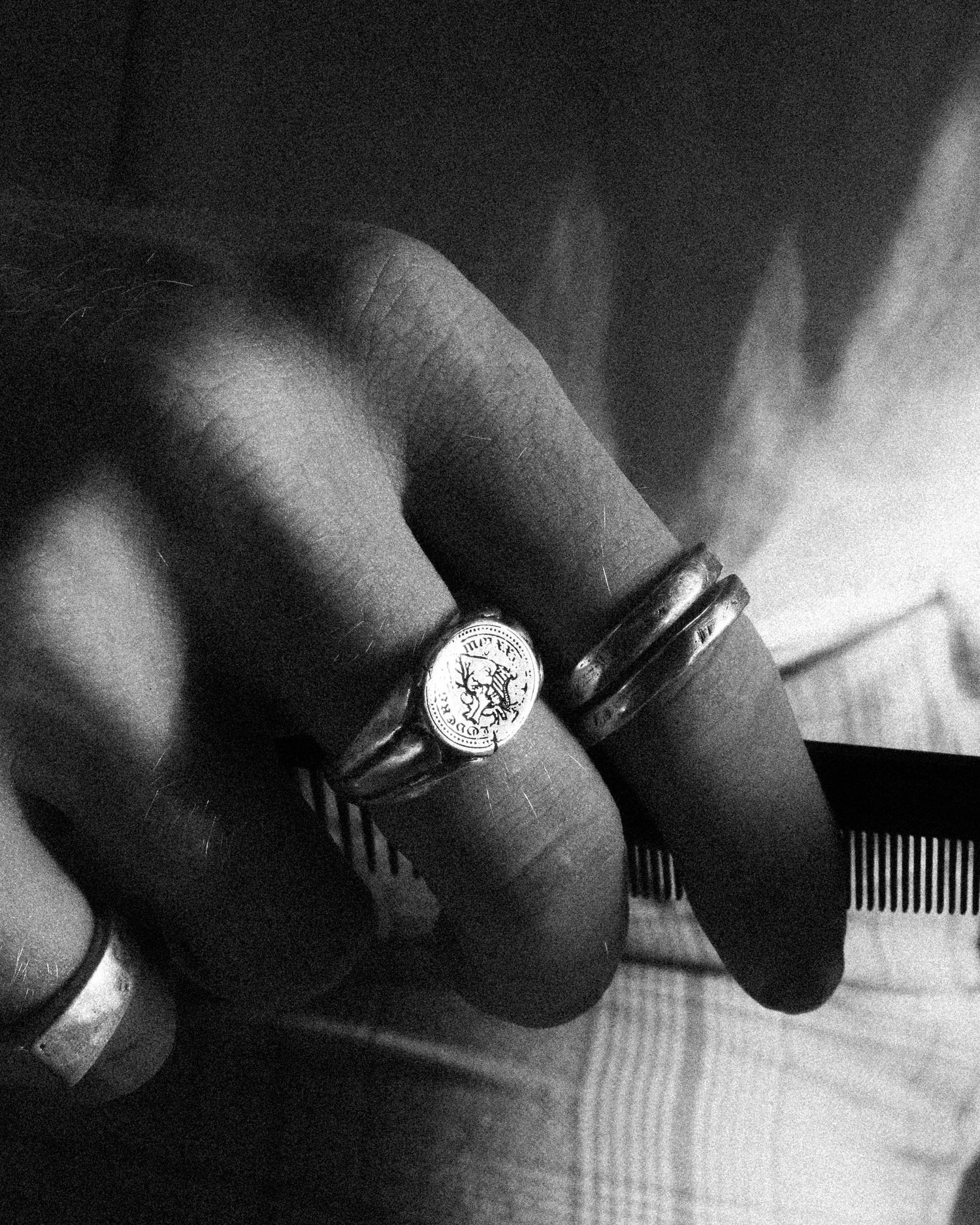 Silver Signet Rings
