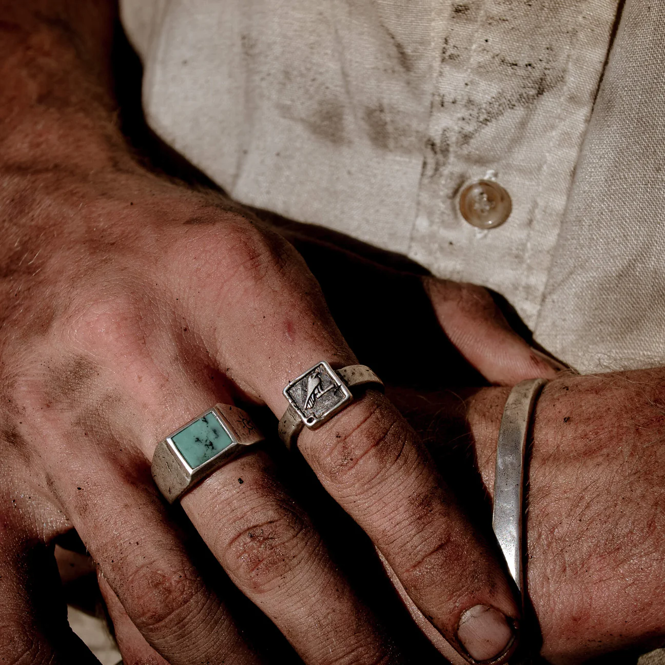 Stone Signet Rings