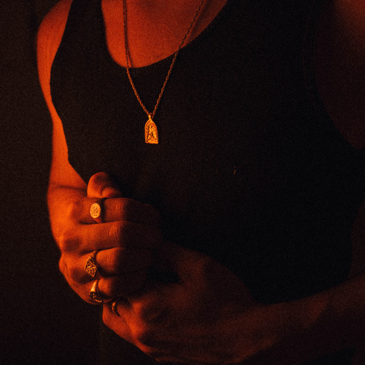 PORTAL | Handmade Gold Signet Ring - Salty Dagger