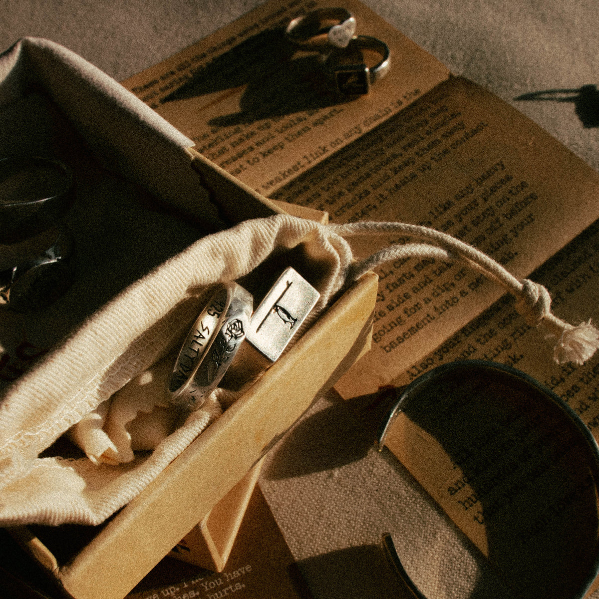 BACK IN THE DAY | Recycled Silver Ring - Salty Dagger
