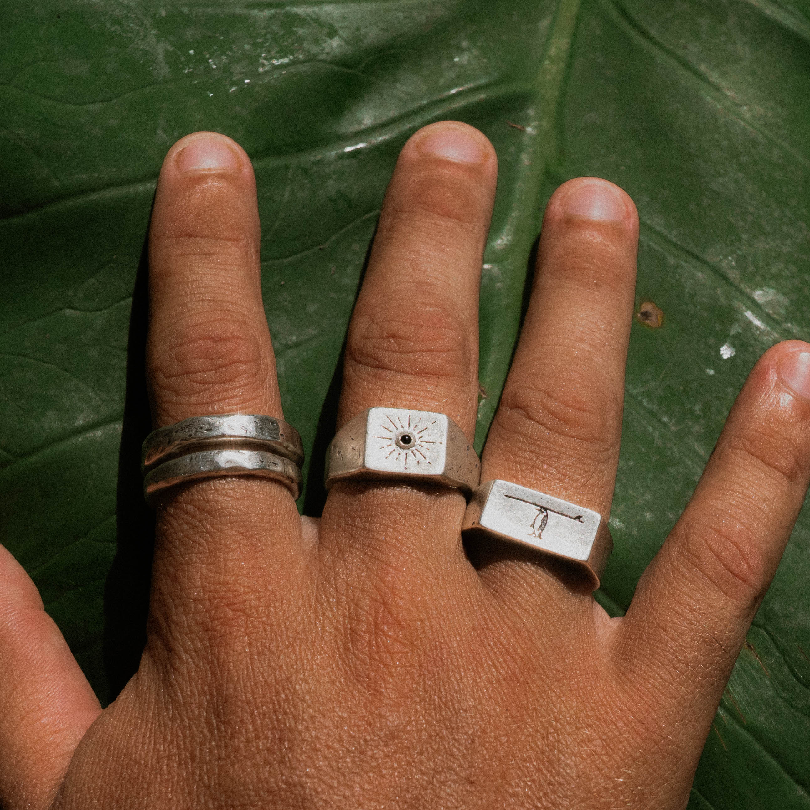 BACK IN THE DAY | Recycled Silver Ring - Salty Dagger