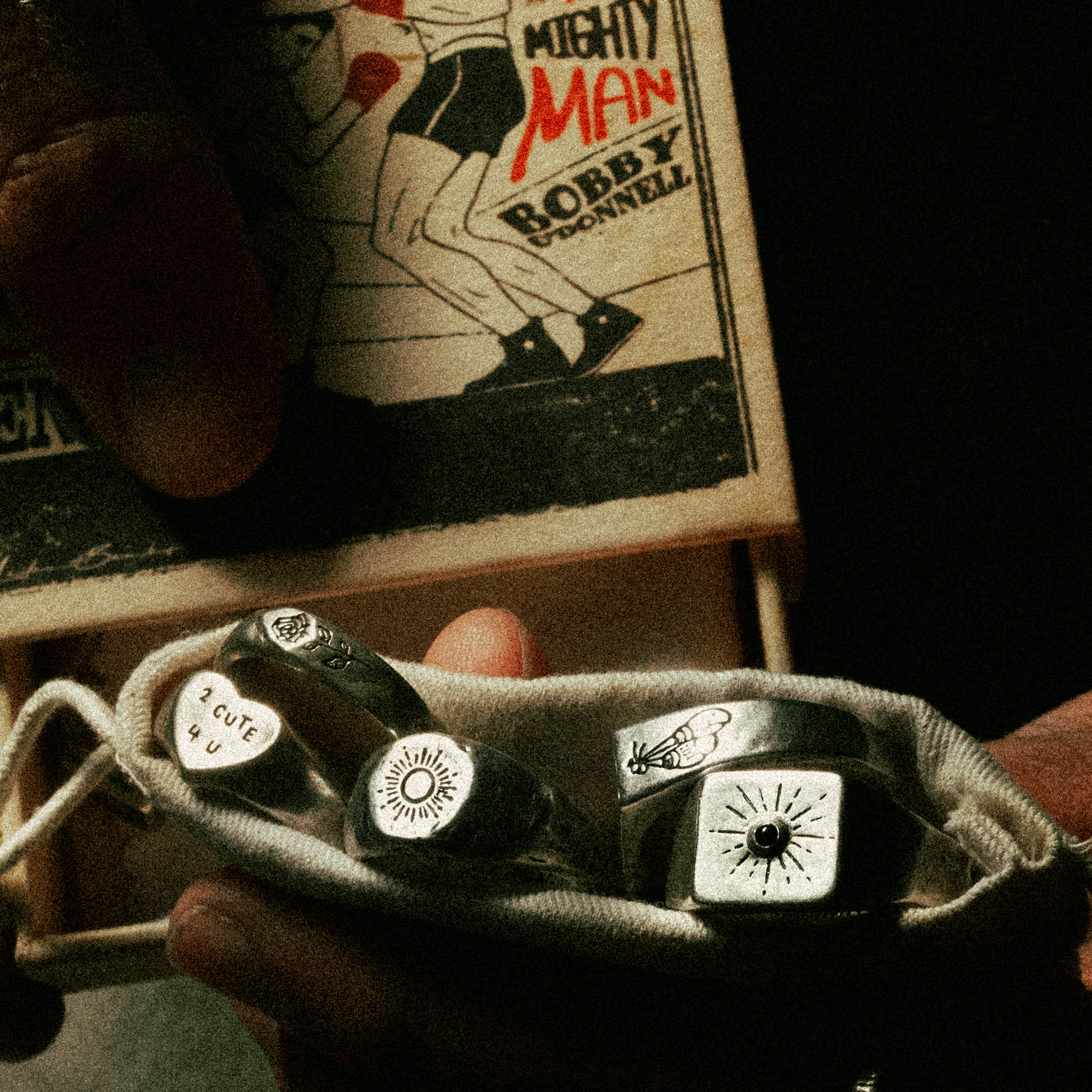 LITTLE HEART | Recycled Silver Ring - Salty Dagger