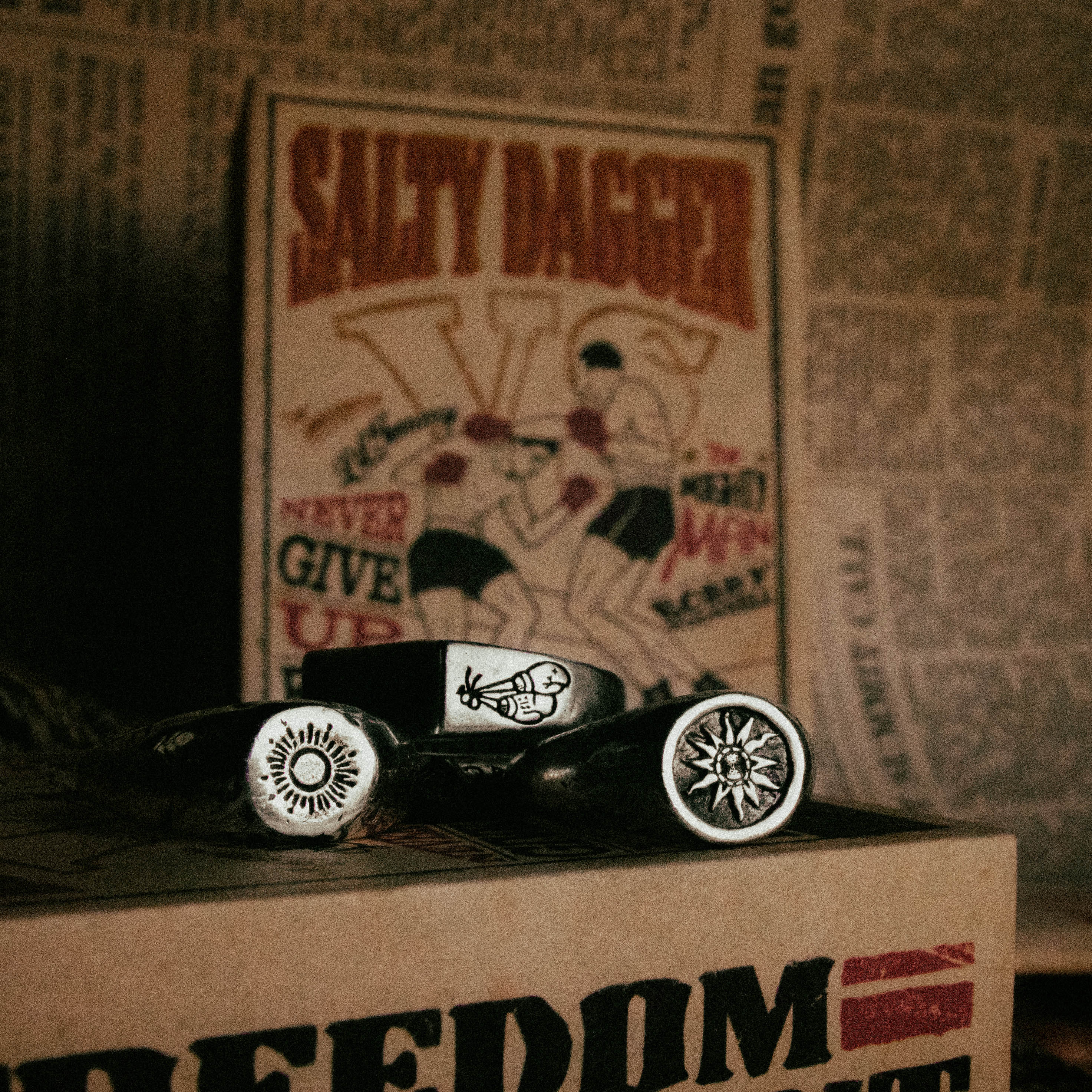 FAITH | Recycled Silver Ring - Salty Dagger