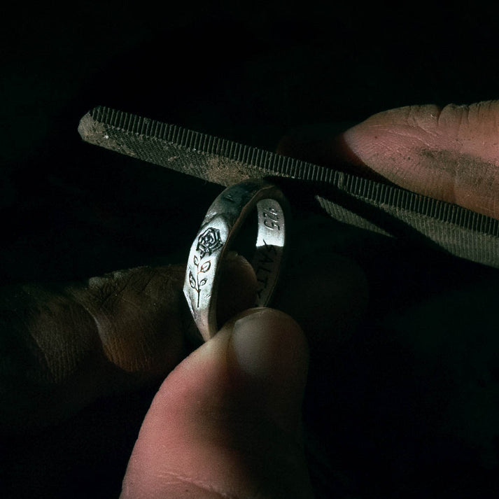 THE SEEKER | Recycled Silver Ring - Salty Dagger
