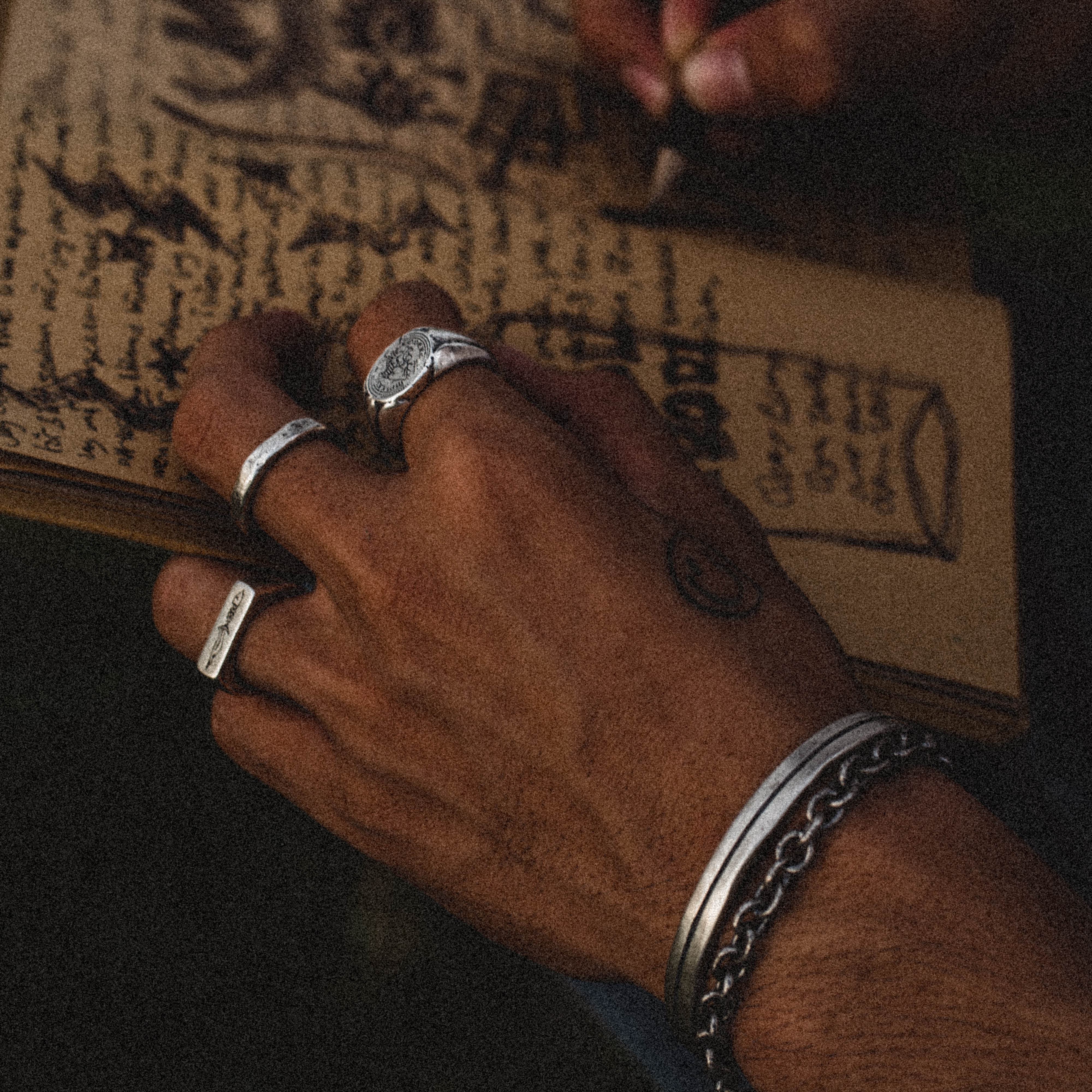 THE SEEKER | Recycled Silver Ring - Salty Dagger