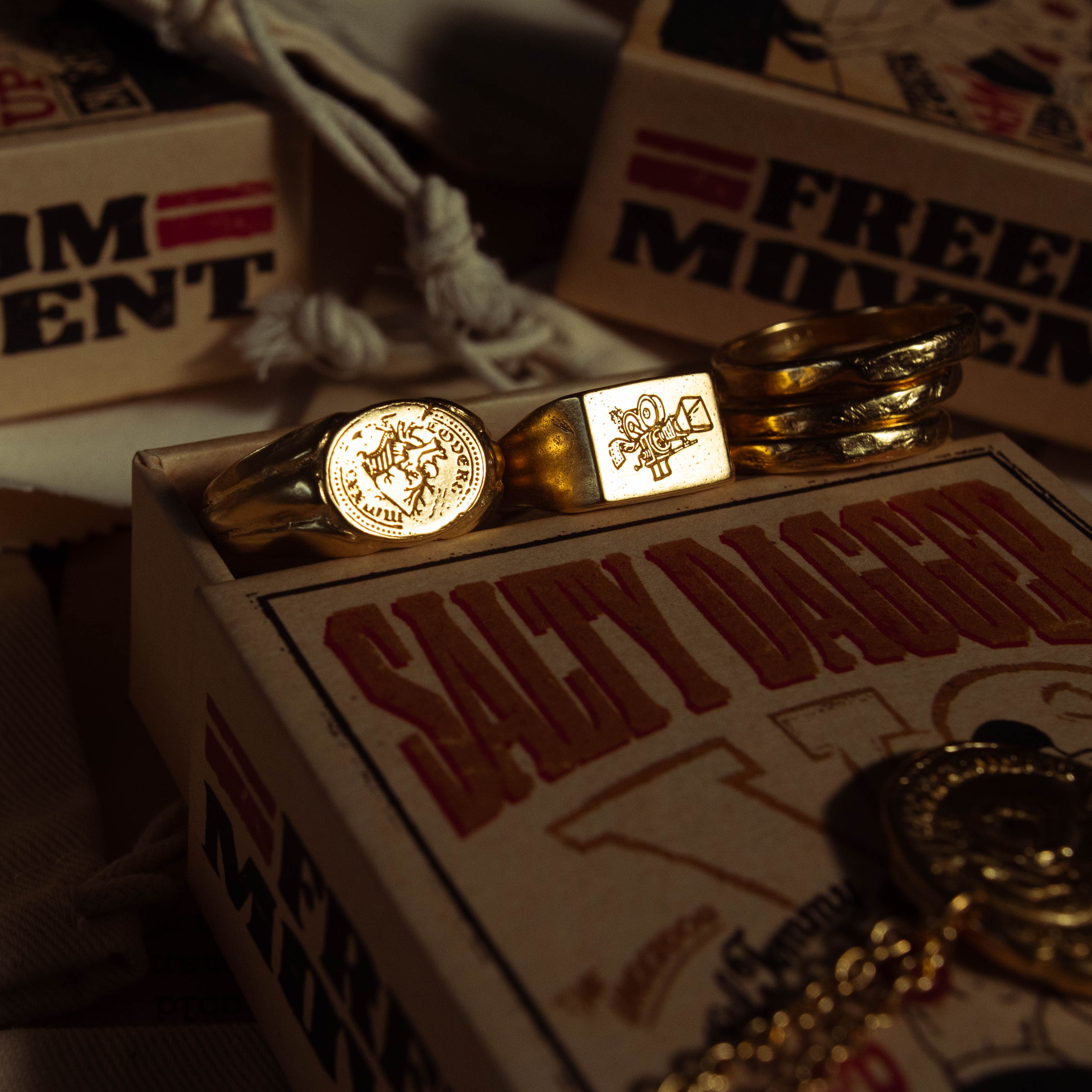 TRUE NORTH | Handmade Gold Ring - Salty Dagger