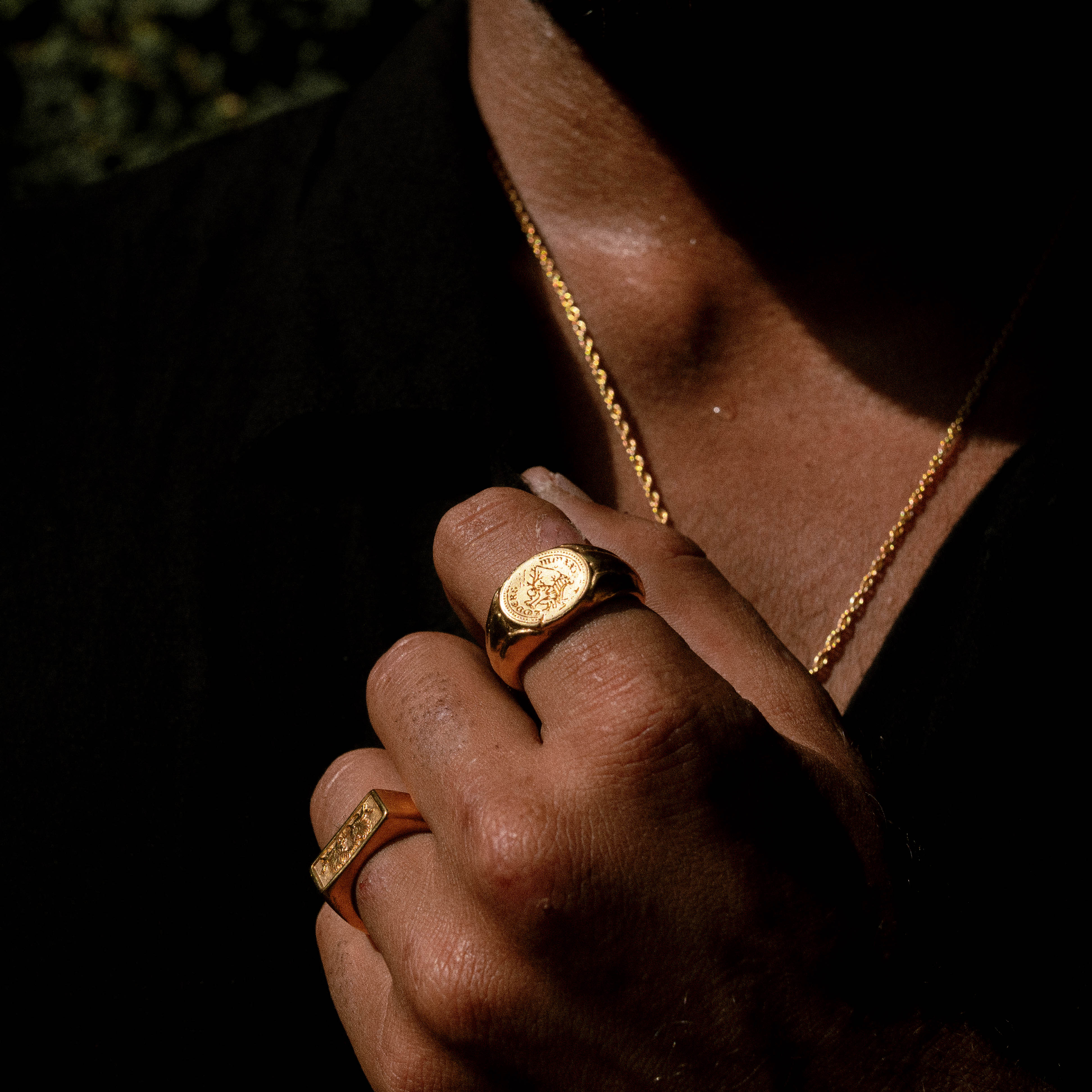 TRUE NORTH | Handmade Gold Ring - Salty Dagger