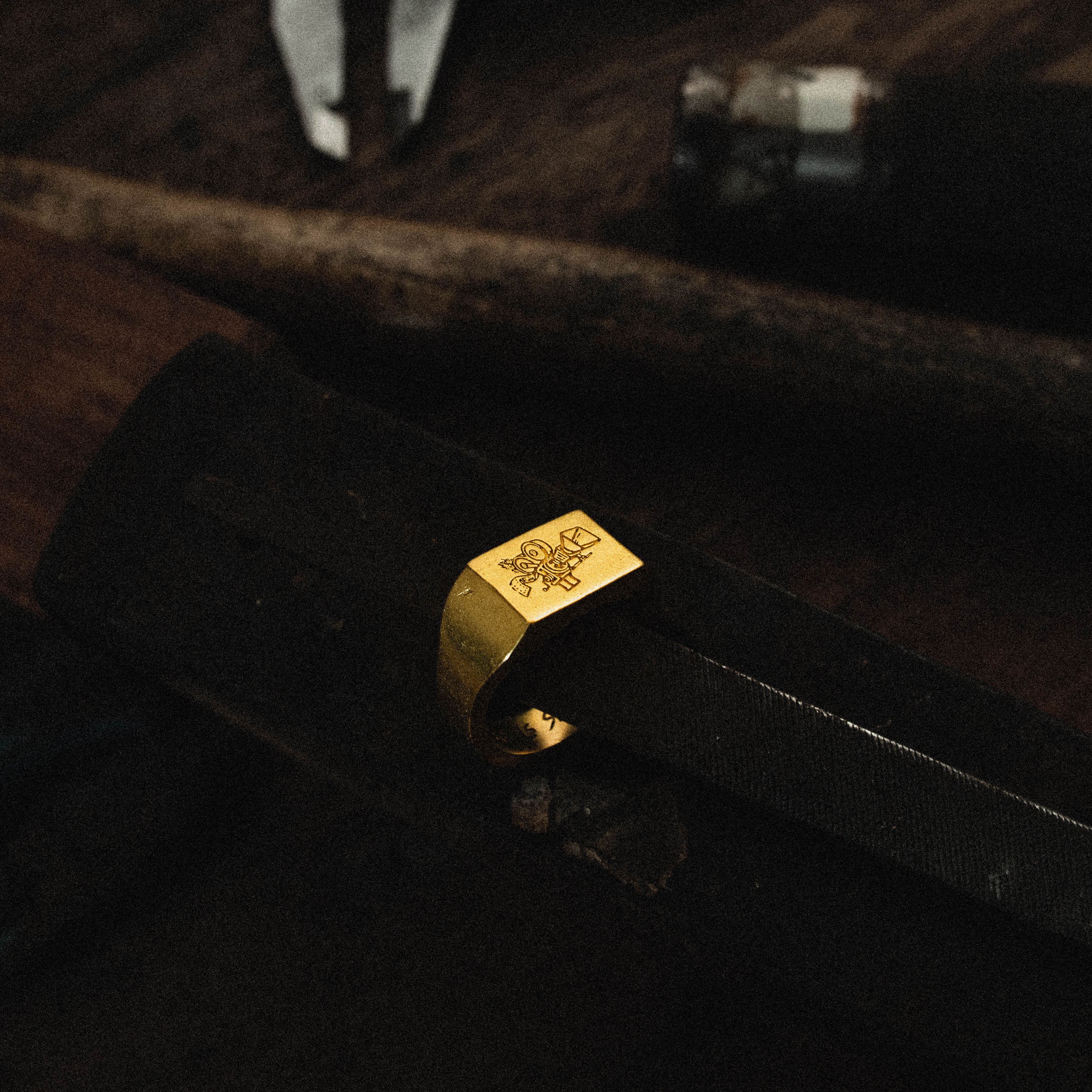 LE CINÉMA | Handmade Gold Ring - Salty Dagger