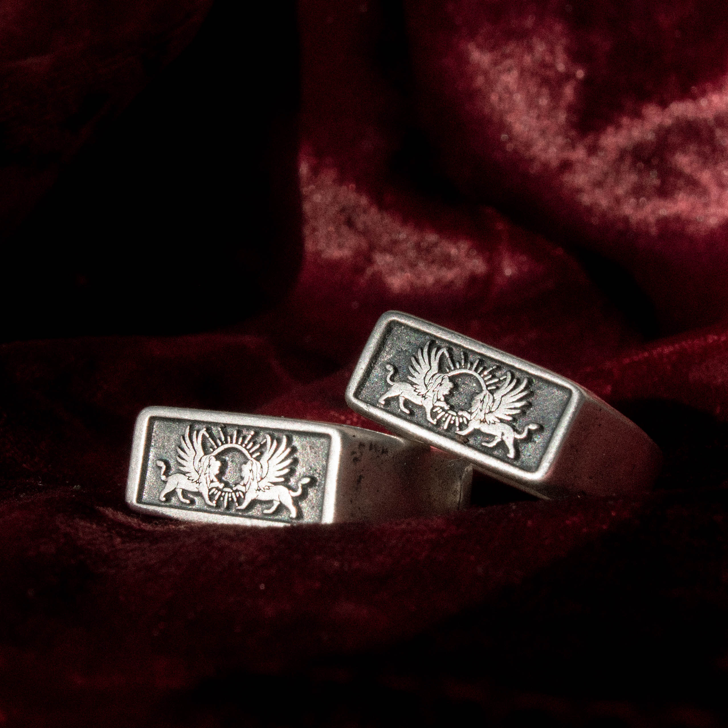 Saltydagger Gift Of Gods (G)リング　シルバー925 GIFT OF GODS | Recycled Silver Signet Ring - Salty Dagger