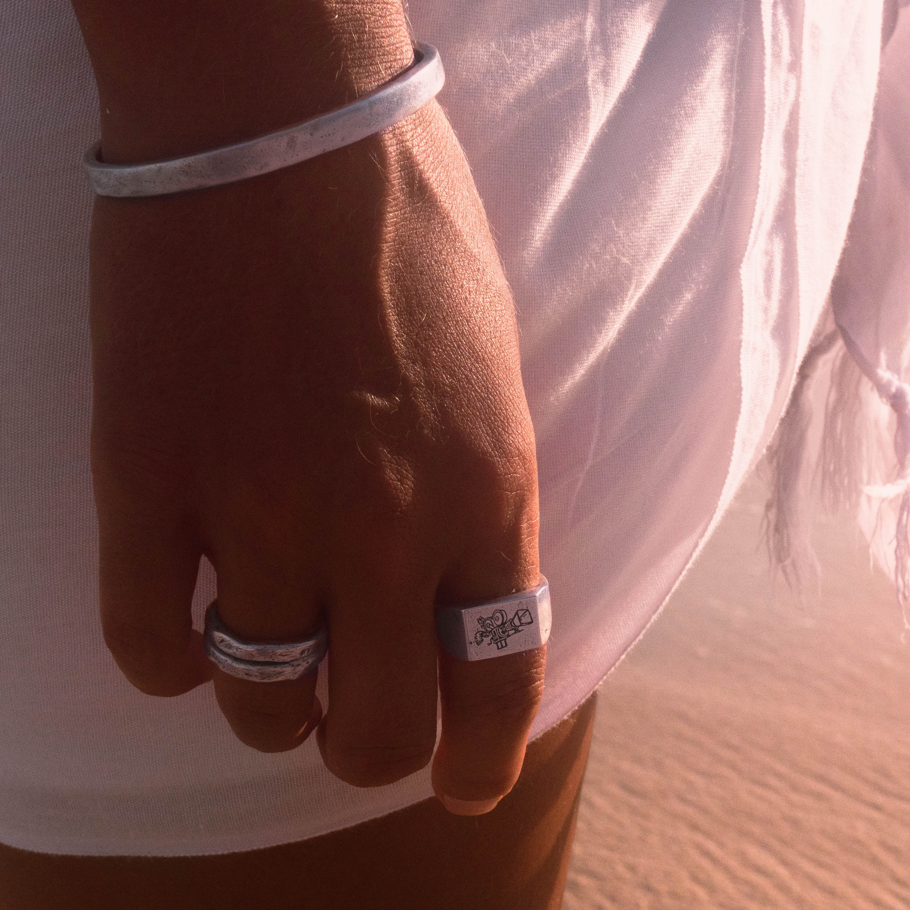 LE CINÉMA | Recycled Silver Ring - Salty Dagger
