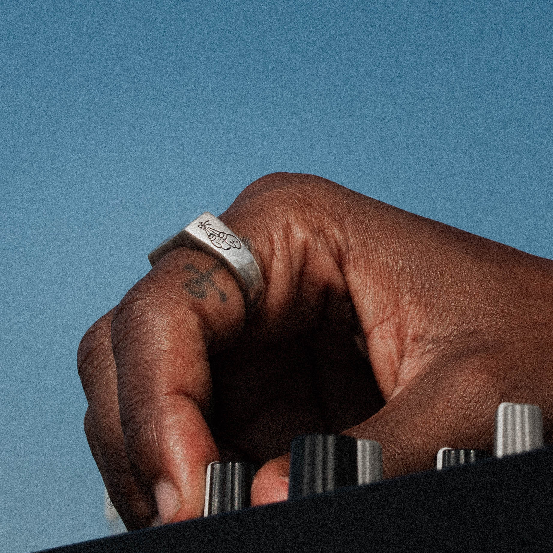 THE BOXER | Recycled Silver Ring - Salty Dagger