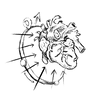 Sketch for True North Ring