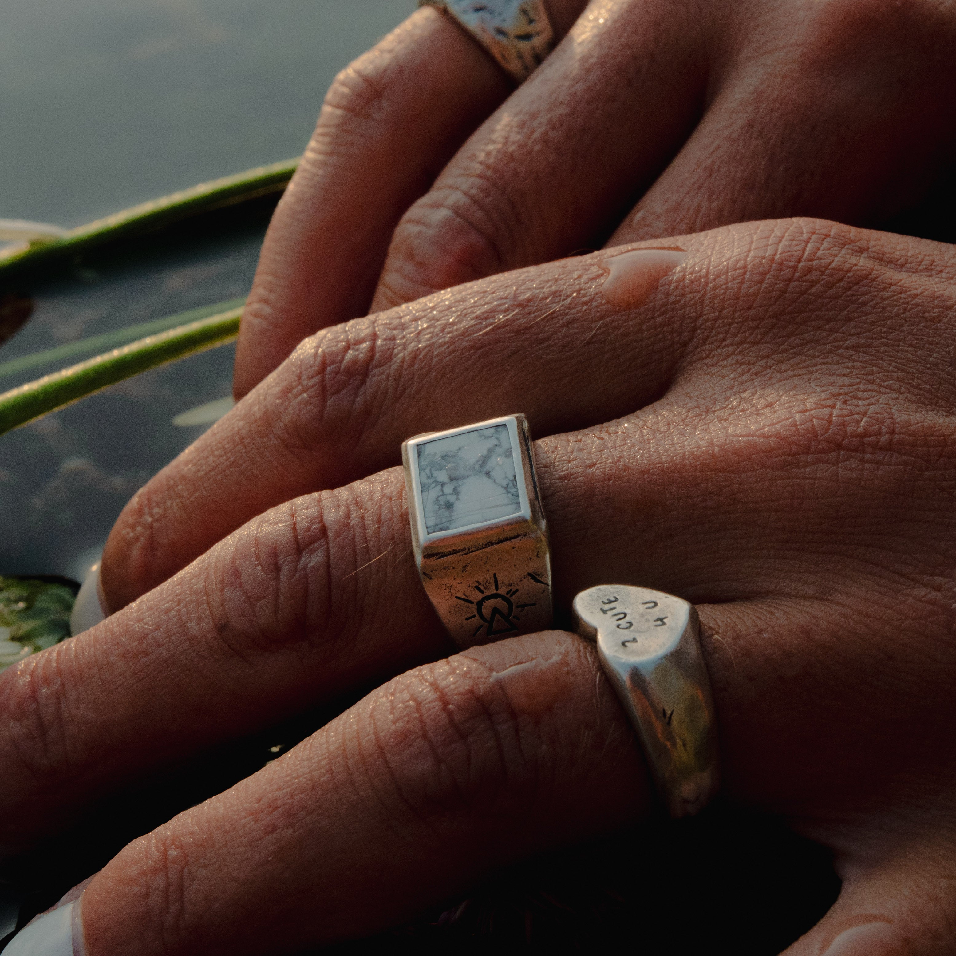 White Howlite Seeker